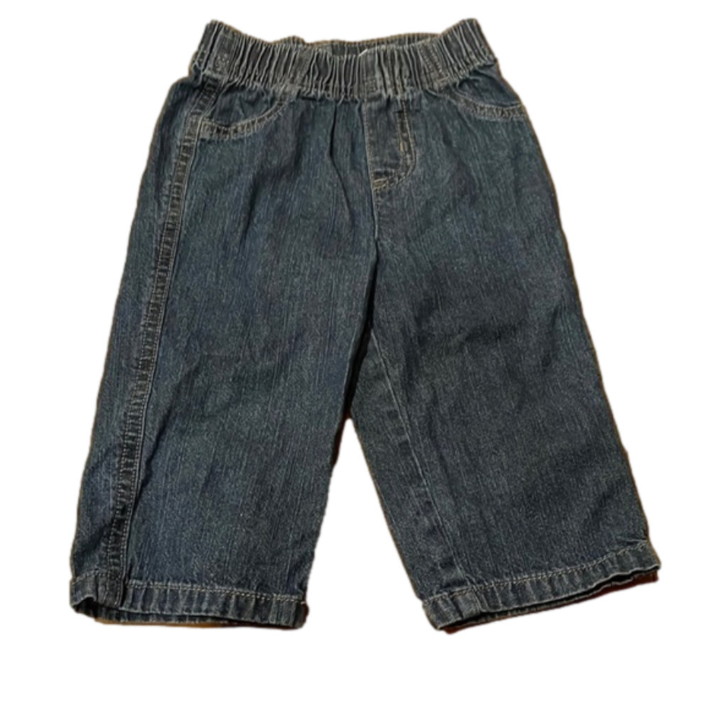 Good; 
JUMPING BEANS 12 m boy bottoms in good condition